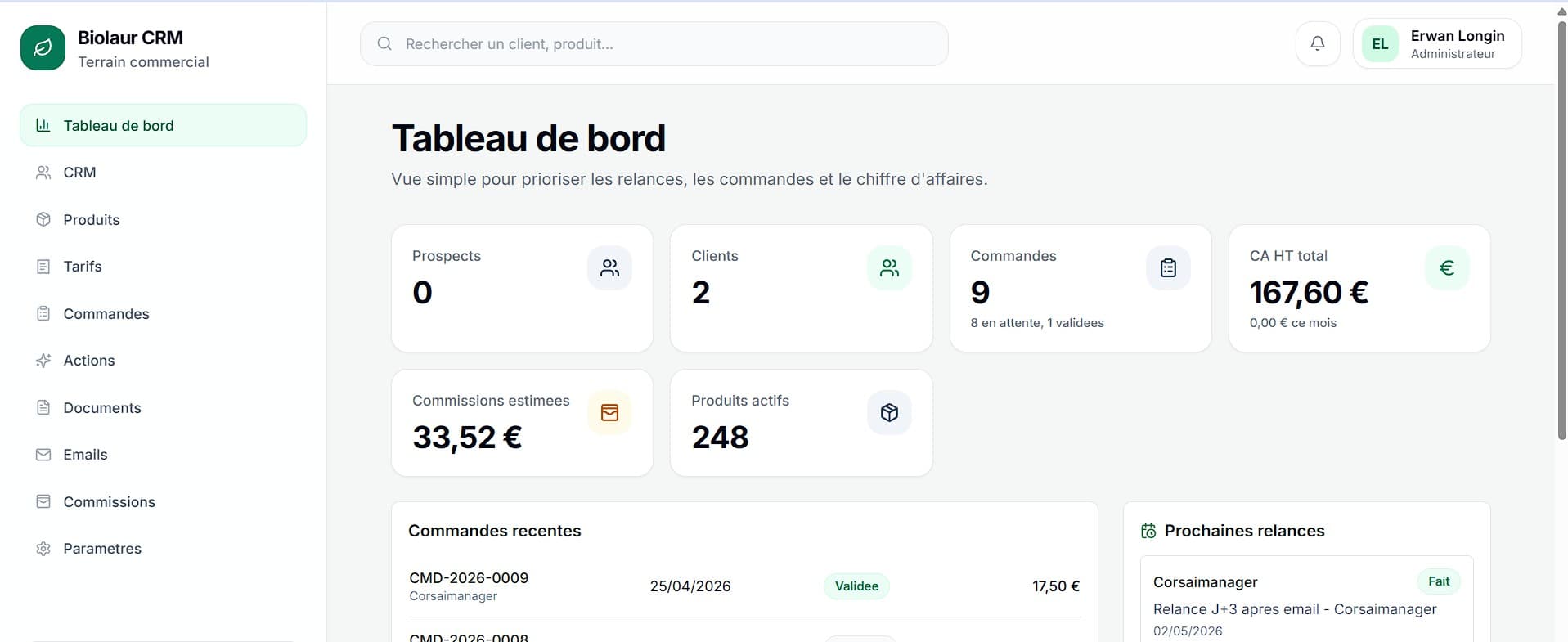 Capture CRM intelligent